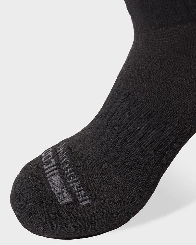 32 DEGREEES Men's 6 Pack Comfort Ankle Socks | Anti-Odor | Cushioned Heel | Arch Support| Active | Casual | Work