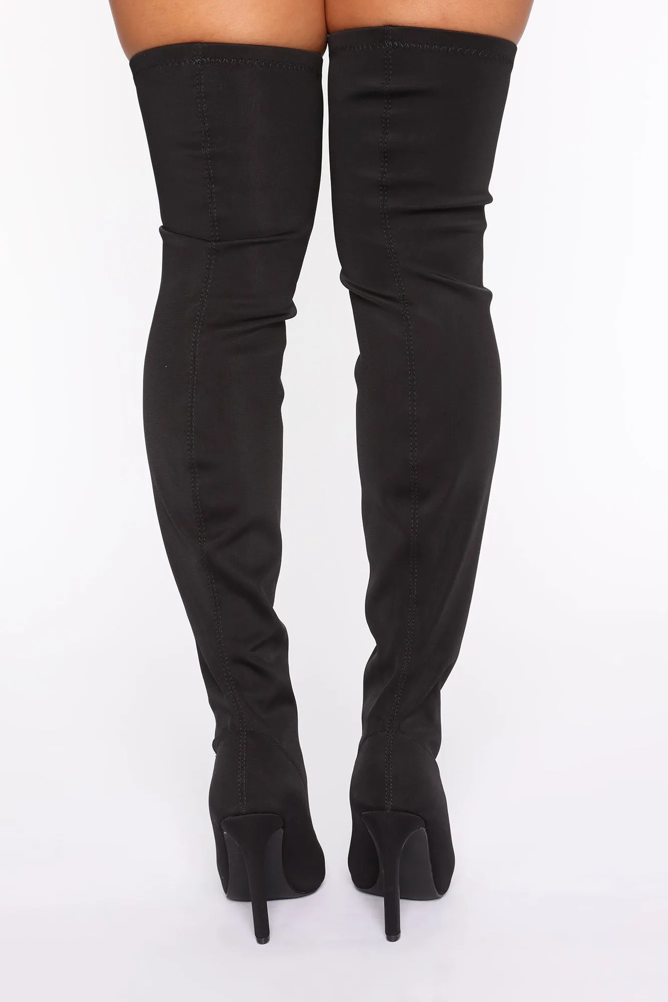 Addicted To You Heeled Boots - Black