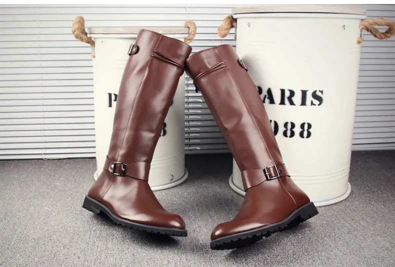 British Women's Leather Boots