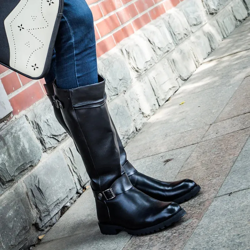 British Women's Leather Boots