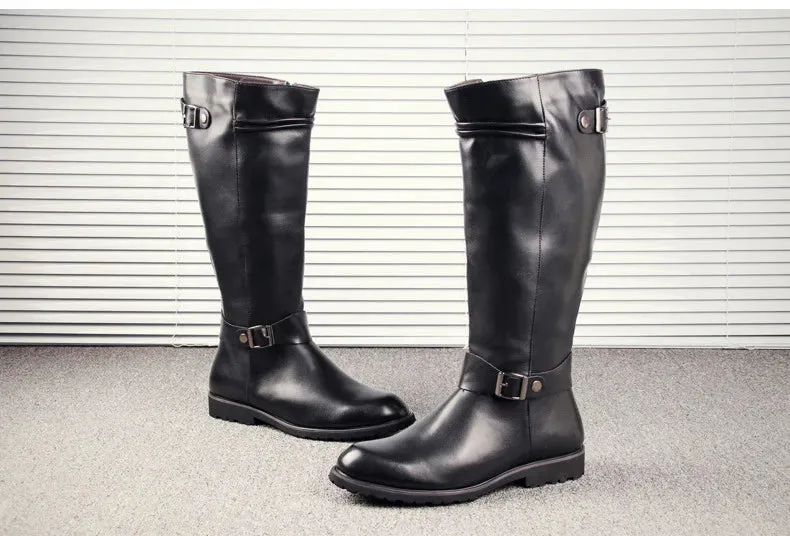 British Women's Leather Boots