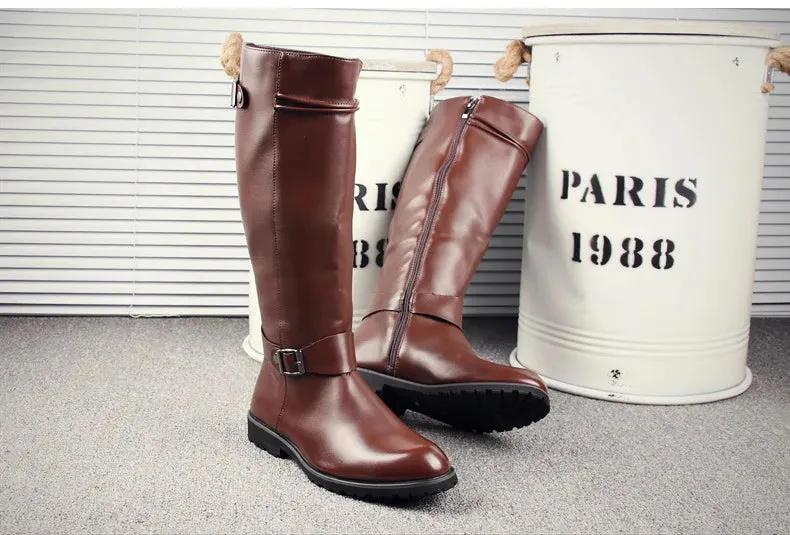 British Women's Leather Boots
