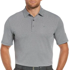 Callaway Men's Pro Spin Fine Line Short Sleeve Golf Polo, Stretch, Moisture-Wicking, Sun Protection (Available in Big & Tall)