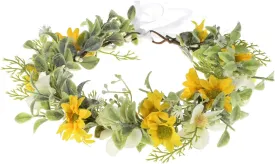 Floral Fall Camellia Flower Crown Rose Headpiece Wedding Bridal Flower Girl Halo Maternity Photo Props FL-03