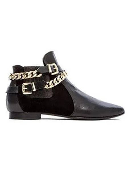 Gold Chain Bootie