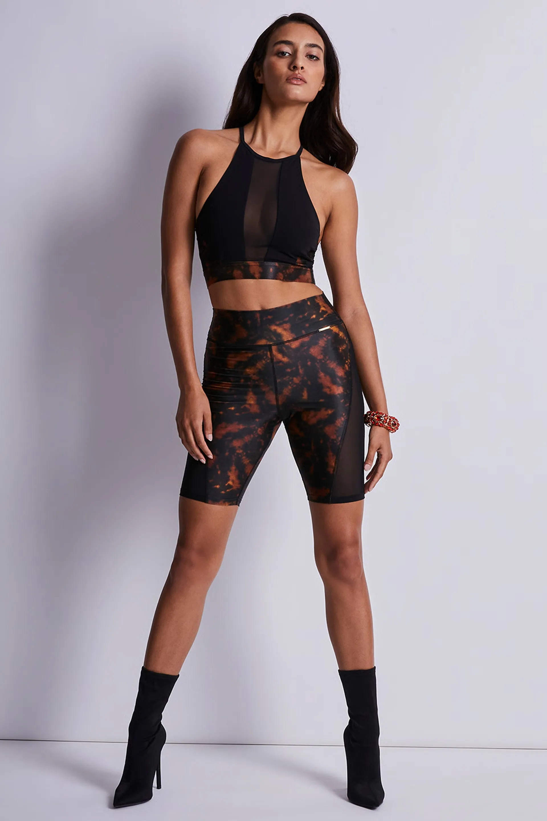 Hot Motion Cycling Shorts Amber Jungle