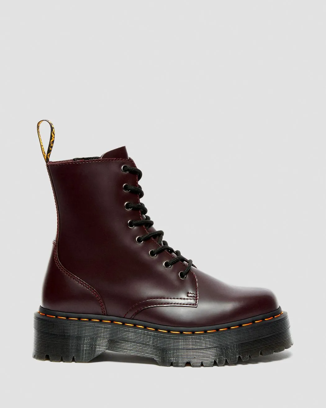 Jadon Burgundy Smooth Leather Boots