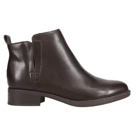 Larime Round Toe Zippered Pull On Booties