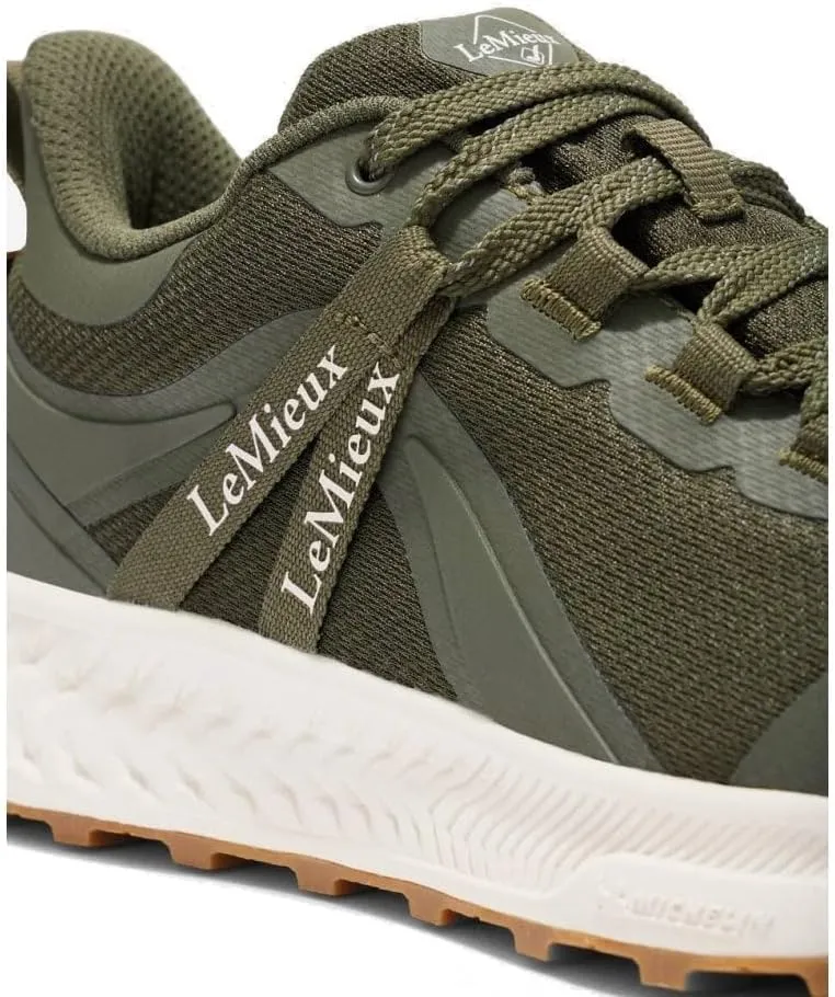 LeMieux Trax 2.0 Womens Waterproof Trainer - Khaki