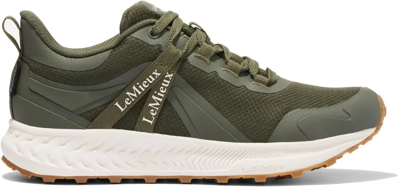 LeMieux Trax 2.0 Womens Waterproof Trainer - Khaki