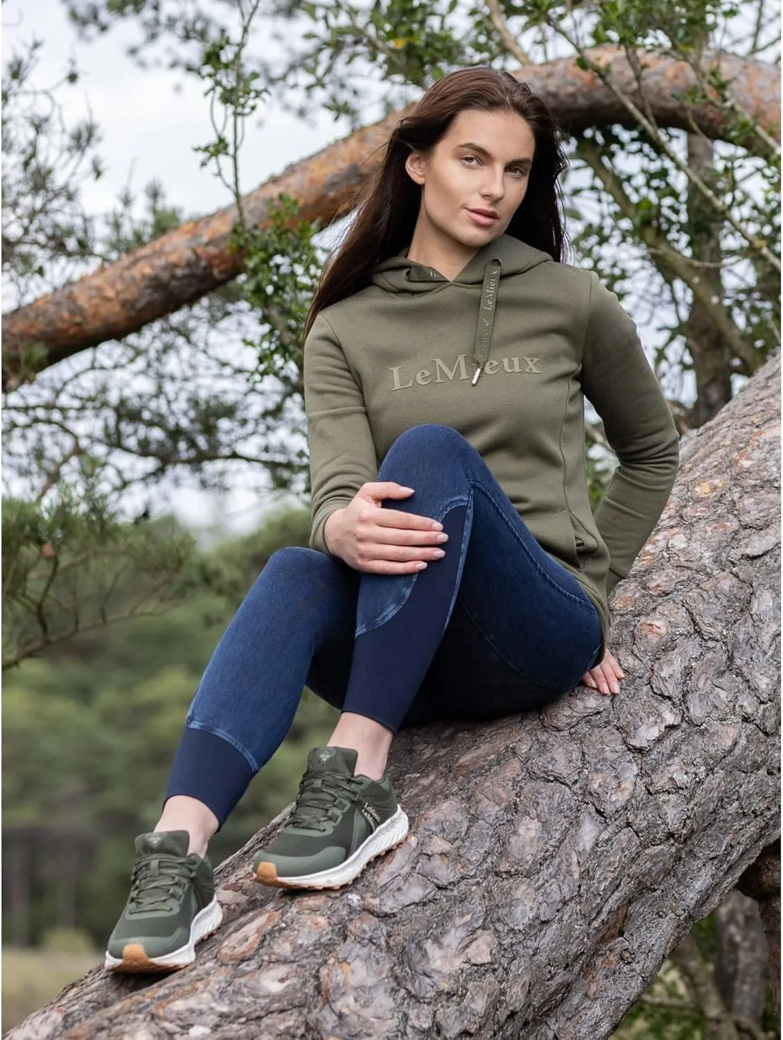LeMieux Trax 2.0 Womens Waterproof Trainer - Khaki
