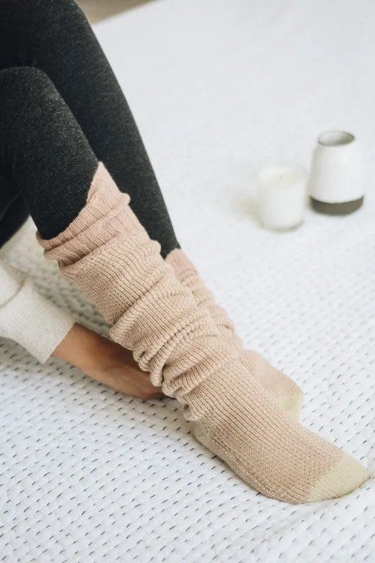 Lounging Around Knit Socks