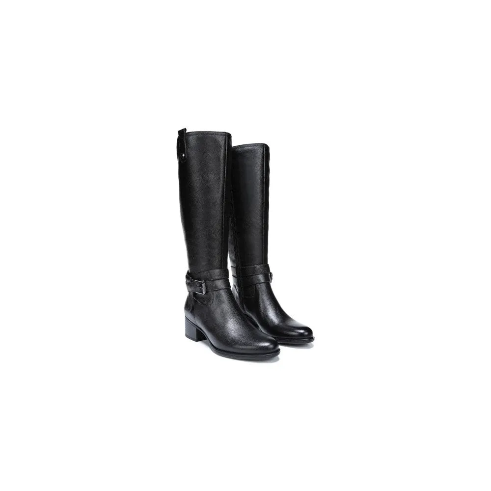 Naturalizer Womens Kim Leather Almond Toe Knee High Boots Fashion Boots Size 6.5