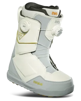 Thirtytwo Lashed Double BOA Women's Snowboard Boots - White/Grey - 2024