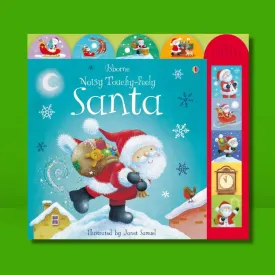 Usborne Interactive Book Noisy Touchy Feely Santa